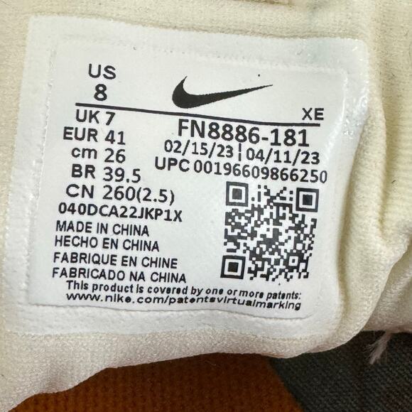 Nike Pegasus Trail 4 GTX Gore-Tex Men Size 8 Running Shoes Tan FN8886-181 main image 11